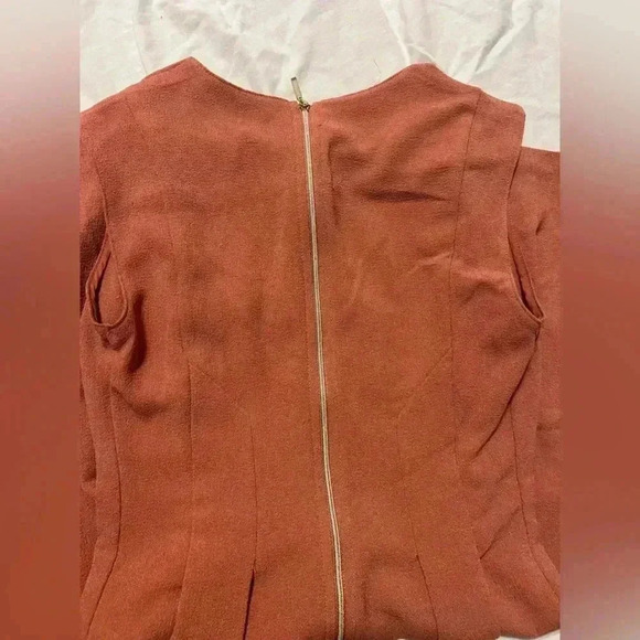 Dynamite Pleated Fit And Flare Dress - Picture 4 of 5